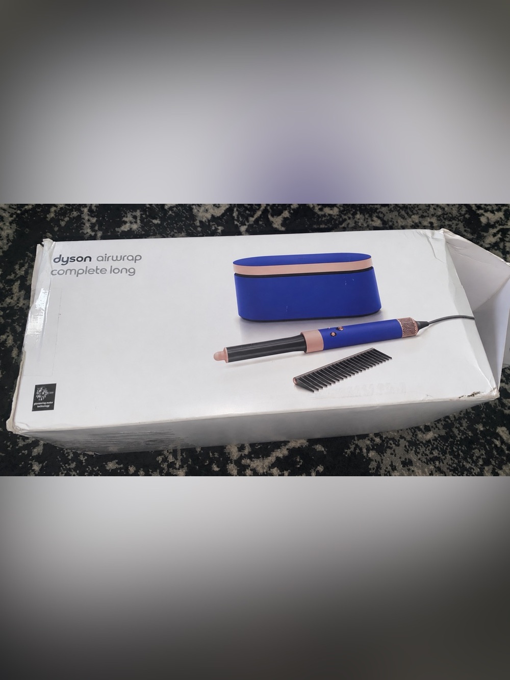 Dyson Airwrap Complete Long - Blue with Rose Gold Trim, Limited Edition
